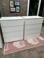 Twee ikea malm ladekasten, Ophalen, 50 tot 100 cm, Zo goed als nieuw, 3 of 4 laden