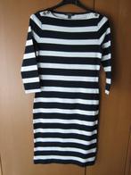 Sportieve zwart-wit strepen jurk RALPH LAUREN XS snazzeys, Verzenden, Zwart, Nieuw, Ralph Lauren