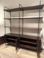 Wandkast Eleonora bruin breedte:190 cm, Ophalen, 200 cm of meer, Info@vissermeubelen.nl, 150 tot 200 cm