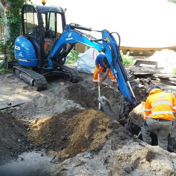 Vacature: Grondwerkers en/of kraanmachinisten met VOP BEI beschikbaar voor biedingen