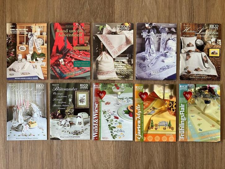 Borduren patroon patronen patroonboekjes, Hobby en Vrije tijd, Borduren en Borduurmachines, Zo goed als nieuw, Patroon, Handborduren