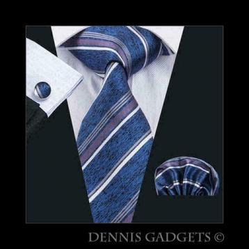 Dennis Gadgets: 100 ?0zijden stropdas ( 3 delig !! ) DG1703 beschikbaar voor biedingen