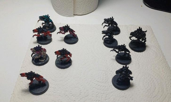 Warhammer 40k Tyranid Neurogaunts, Hobby en Vrije tijd, Wargaming, Zo goed als nieuw, Warhammer 40000, Figuurtje(s), Geverfd, Ophalen of Verzenden