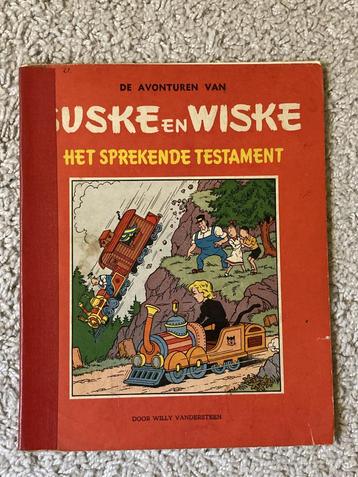 Suske en Wiske - Het Sprekende testament - Tweede druk, 1960 beschikbaar voor biedingen