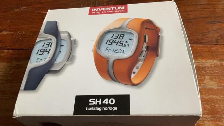 INVENTUM SH40 NIEUW in doos.       Ophalen!!!!, Sieraden, Tassen en Uiterlijk, Sporthorloges, Nieuw, Android, Zwart, Hartslag