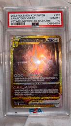 Arceus Vstar s12a 262 (PSA Gem Mint 10, Korean), Ophalen of Verzenden, Zo goed als nieuw, Losse kaart, Foil
