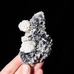 sfaleriet, calciet en kwarts, Verzamelen, Mineralen en Fossielen, Ophalen of Verzenden, Mineraal