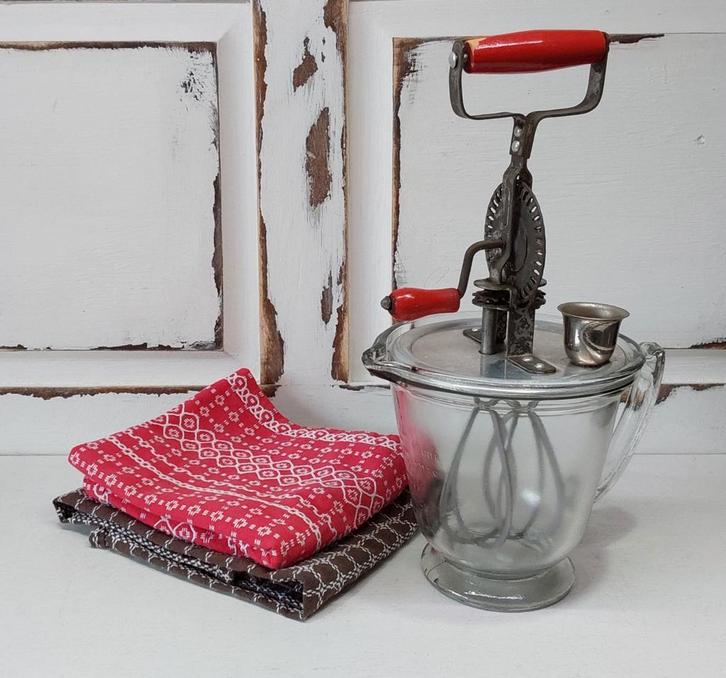 Antieke mayonaise mixer, Antiek en Kunst, Antiek | Keukenbenodigdheden, Ophalen of Verzenden