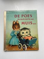 De poes die dacht dat hij een muis was gouden boekje, Boeken, Jongen of Meisje, Ophalen of Verzenden, Gouden boekje