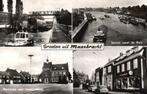 Maasbracht (L) Groeten uit - 4 Vensterkaart uit 1963., Verzamelen, Verzenden, 1960 tot 1980, Gelopen, Limburg
