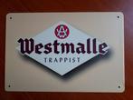 Westmalle 20x30 cm Reclamebord, Verzamelen, Nieuw, Overige merken, Reclamebord, Plaat of Schild, Verzenden