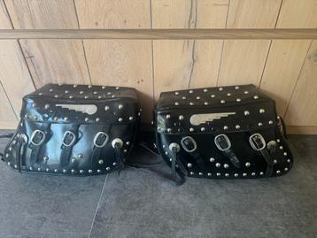Set Originele jaren ‘50 Panhead tassen  beschikbaar voor biedingen
