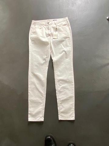 J289 Nieuw: Sandwich maat 40=M jeans L32 broek jeans wit beschikbaar voor biedingen