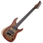 Schecter Reaper-7 Multiscale, Satin Inferno Burst, Muziek en Instrumenten, Snaarinstrumenten | Gitaren | Elektrisch, Ophalen of Verzenden