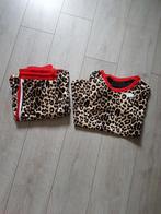 Set leopard/rood maat S/M, Verzenden, Nieuw, Rood
