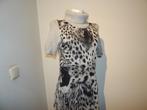 Marccain heerlijk zachte jurk fijne kol gebreid animal print, Maat 38/40 (M), MARCCAIN., Verzenden, Zo goed als nieuw