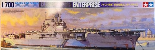 Coelianmodels, Tamiya 31514, USS Enterprise, 1/700, € 22,99, Hobby en Vrije tijd, Modelbouw | Boten en Schepen, Nieuw, 1:200 of kleiner