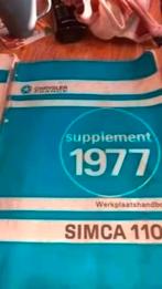 Simca service boek 1100 1977 werkplaats handboek, Auto diversen, Handleidingen en Instructieboekjes, Ophalen of Verzenden