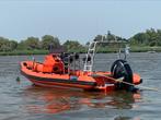 Werkboot rhib Rib te koop gevraagd, Watersport en Boten, Rubberboten, Zo goed als nieuw, Benzine, Minder dan 70 pk, Overige materialen