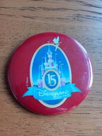 Button 15 jaar Disneyland Parijs, Gebruikt, Ophalen of Verzenden