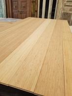 BAMBOE VLOER, MULTIVLOER 15MM DIK 125MM BREED!, Ophalen of Verzenden, Nieuw, 75 m² of meer, Parket