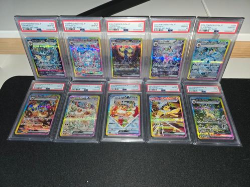 Eeveelutions Terestal Festival PSA, Hobby en Vrije tijd, Verzamelkaartspellen | Pokémon, Zo goed als nieuw, Losse kaart, Verzenden
