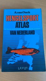 Hengelsport atlas van Nederland - A. Van Onck, Ophalen of Verzenden, Balsport