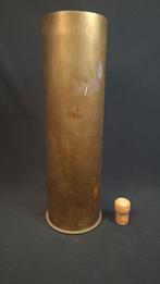 WO2 Amerikaanse 105 mm howitzer huls LEEG, Verzamelen, Militaria | Tweede Wereldoorlog, Ophalen of Verzenden, Amerika, Hulzen of Bodemvondsten