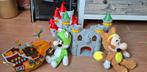 Super Mario Speelgoed Set: Kasteel, Schip & Knuffels, Ophalen, Gebruikt, Overige typen