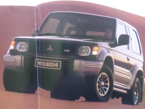 Mitsubishi Pajero 1991 Brochure, Boeken, Auto's | Folders en Tijdschriften, Zo goed als nieuw, Nissan, Verzenden