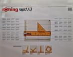 Rotring rapid A3 In nieuwstaat, Hobby en Vrije tijd, Tekenen, Ophalen of Verzenden, Zo goed als nieuw