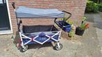 Active Outdoor Bolderkar Blauw incl. zonnedak, Ophalen, Opvouwbaar, Gebruikt