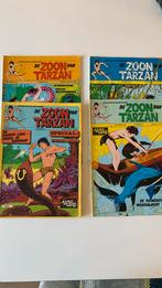 De zoon van Tarzan, 4 exemplaren, Edgar Rice Burroughs, Meerdere comics, Gelezen, Ophalen of Verzenden