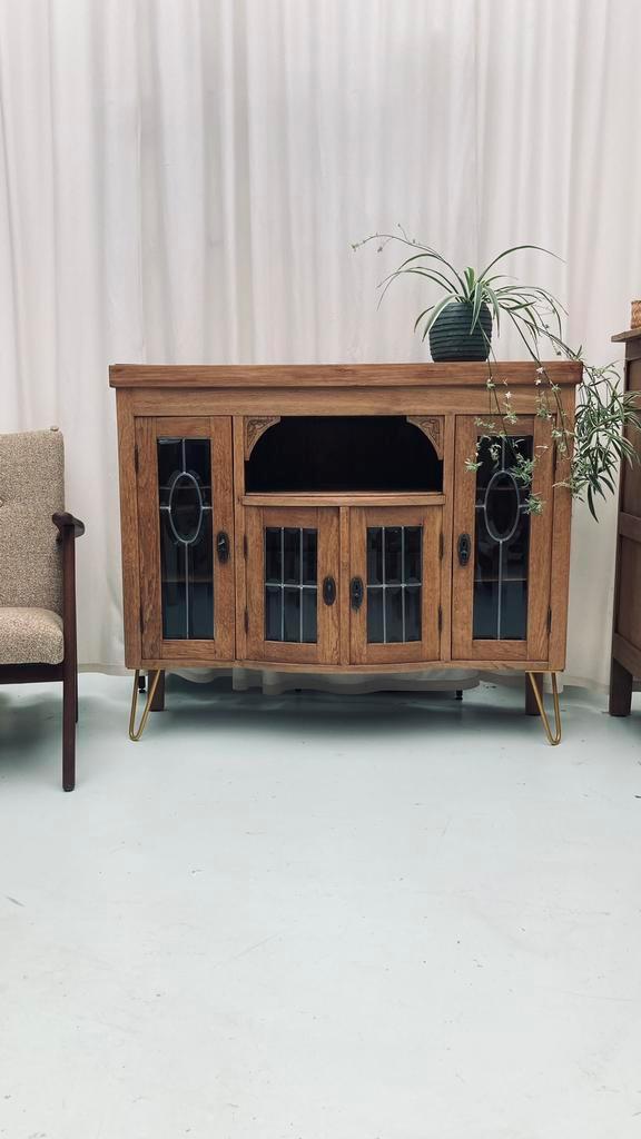 Vitrinekast, Antiek en Kunst, Antiek | Overige Antiek, Ophalen