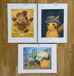 Gesealde Pokemon X Van Gogh print set, Nieuw, Ophalen of Verzenden