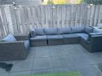 Grote loungeset met tafel, Tuin en Terras, Ophalen, Gebruikt, Meer dan 8 zitplaatsen, Loungeset