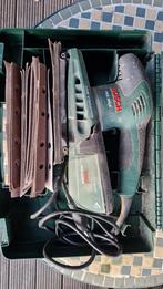 Bosch Vlakschuurmachine + Schuurvellen - Verhuizing, Ophalen, Gebruikt, Minder dan 600 watt, Vlakschuurmachine
