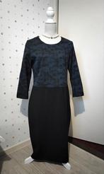 Lilytime,  blauw -zwart jurk,  maat 42., Blauw, Maat 42/44 (L), Ophalen of Verzenden, Zo goed als nieuw