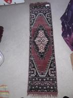 Antiek lopertje fluweel 133x36 cm  oud rose, Antiek en Kunst, Antiek | Kleden en Textiel, Ophalen of Verzenden