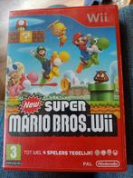 New Super Mario Bros., Wii, Spelcomputers en Games, Games | Nintendo Wii, Ophalen of Verzenden, Zo goed als nieuw, Platform, 3 spelers of meer