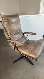 Draaistoel met armleuningen, Huis en Inrichting, Fauteuils, Ophalen, Gebruikt, Modern, 50 tot 75 cm