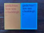 2 X C. Buddingh Gedichten 1938-1970 en 1974-1985, Boeken, Gelezen, C. Buddingh, Ophalen of Verzenden, Eén auteur