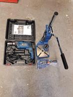 Boormachine HBM 1050 incl boorstandaard, Doe-het-zelf en Verbouw, Gereedschap | Boormachines, Ophalen of Verzenden, Zo goed als nieuw