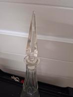 Vintage Glazen Karaf met Stop, Ophalen of Verzenden
