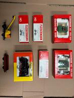 Vinrage Fleischmann HO Set zeker 40 jaar oud, Hobby en Vrije tijd, Modeltreinen | H0, Gelijkstroom, Fleischmann, Ophalen of Verzenden