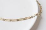 Gouden Meander Ketting | 14 Karaat Goud, Sieraden, Tassen en Uiterlijk, Kettingen, Ophalen of Verzenden, Zo goed als nieuw, Goud