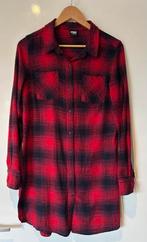 Urban Classics lange ruitblouse M, Kleding | Dames, Blouses en Tunieken, Ophalen of Verzenden, Zo goed als nieuw, Maat 38/40 (M)