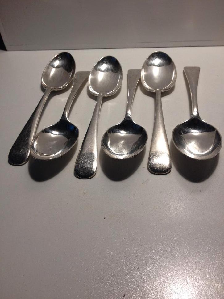 31 stuks antiek verzilverd bestek van EPNS, Antiek en Kunst, Antiek | Bestek, Verzenden