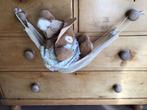 Vintage knuffel  konijn pluche in hangmatje jaren 80, Kinderen en Baby's, Speelgoed | Knuffels en Pluche, Ophalen of Verzenden