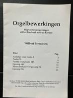 Orgelbewerkingen Berendsen psalmen gezangen bladmuziek orgel, Muziek en Instrumenten, Ophalen of Verzenden